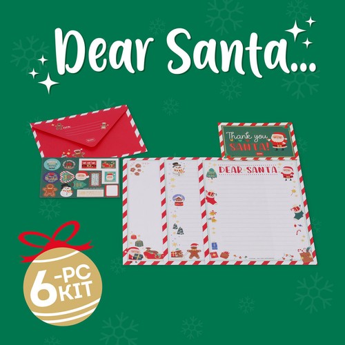 Kit per lettera babbo natale - a,